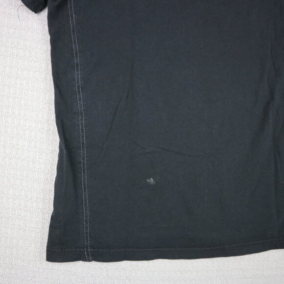 Kuhl Contrast Stitch Detail Tee Black / White Mens Large Cotton - Picture 8 of 8